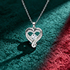 Double Heart Necklaces